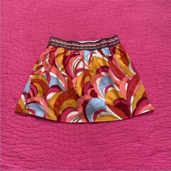 Johnny Was Active Colorful Patterned Women's Skirt, M - Picture 7 of 12